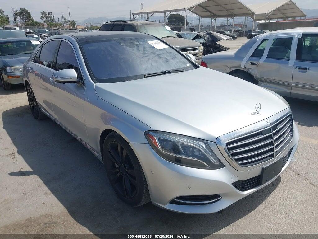 WDDUG8CB5EA055933 2014 MERCEDES-BENZ S 550 photo no. 1