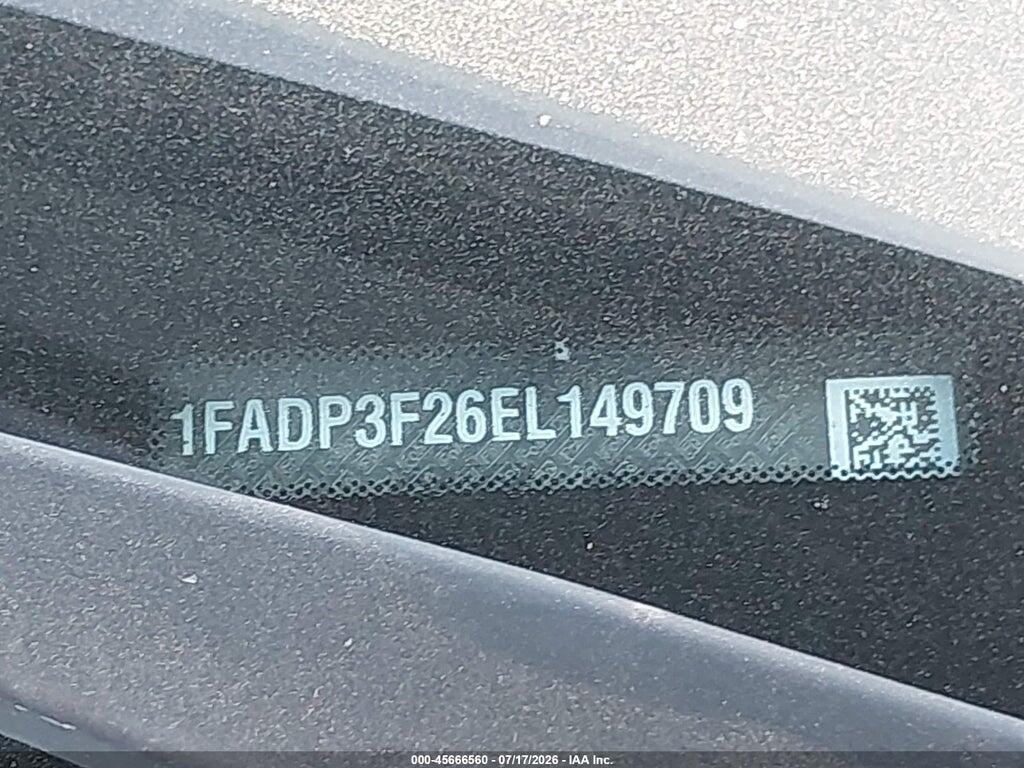 1FADP3F26EL149709 2014 FORD FOCUS photo no. 9