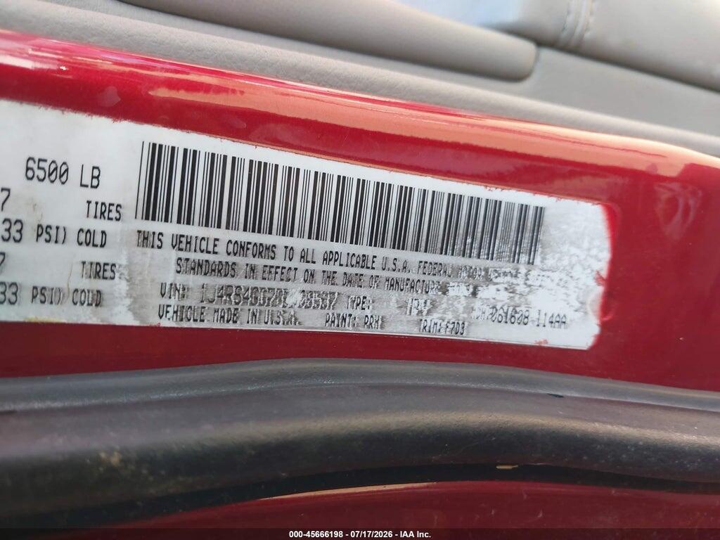 1J4RS4GG7BC508537 2011 JEEP GRAND CHEROKEE photo no. 9