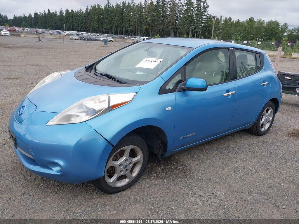 JN1AZ0CP0BT009336 2011 NISSAN LEAF photo no. 2