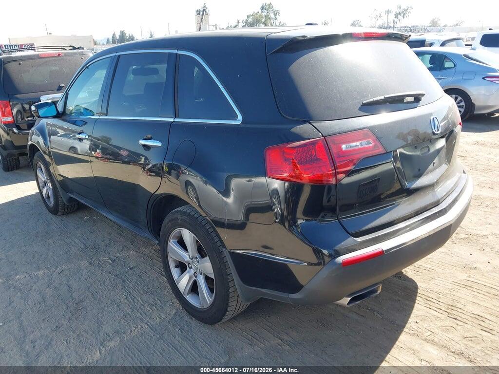 2HNYD2H66BH514990 2011 ACURA MDX photo no. 3