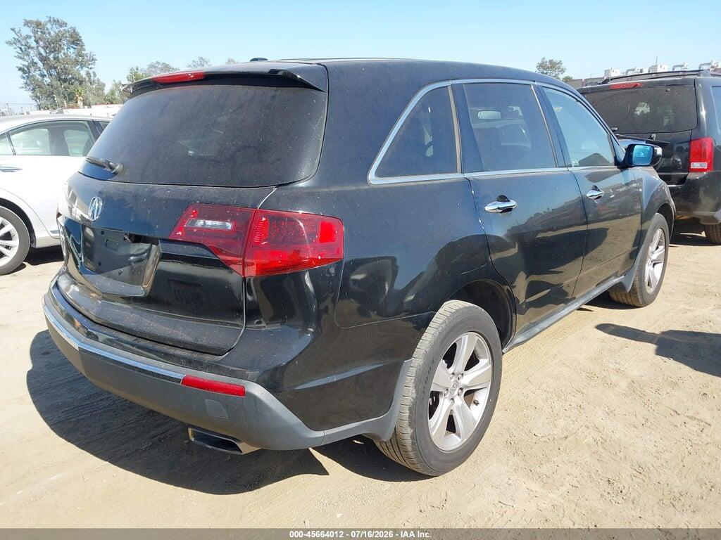 2HNYD2H66BH514990 2011 ACURA MDX photo no. 4