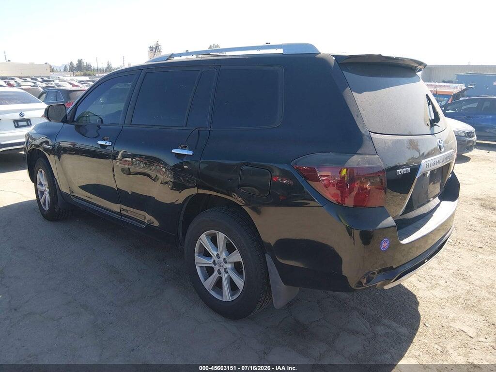 JTEEW44A892029659 2009 TOYOTA HIGHLANDER HYBRID photo no. 3