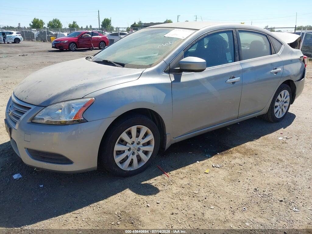 3N1AB7AP9DL780952 2013 NISSAN SENTRA photo no. 2