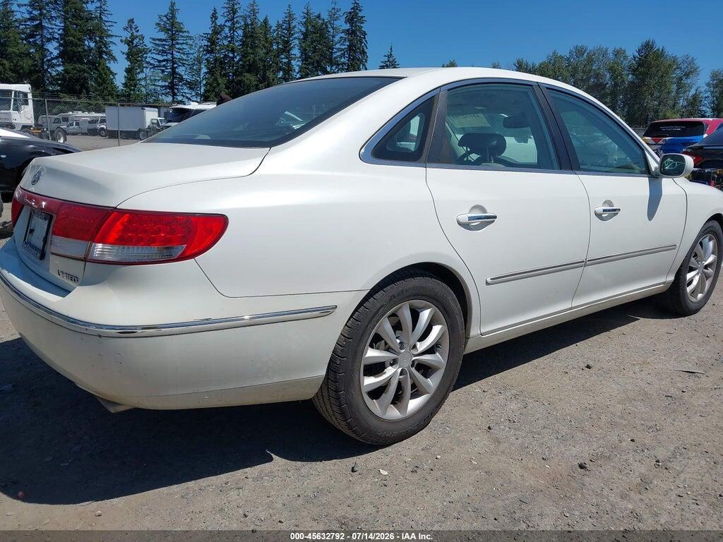 KMHFC46F96A099842 2006 HYUNDAI AZERA photo no. 4