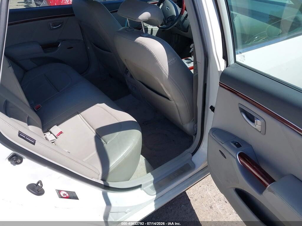 KMHFC46F96A099842 2006 HYUNDAI AZERA photo no. 8
