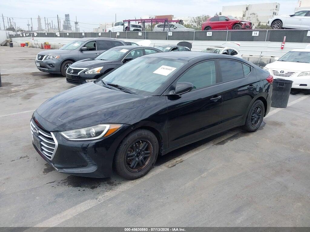 KMHD74LF6HU307449 2017 HYUNDAI ELANTRA photo no. 2