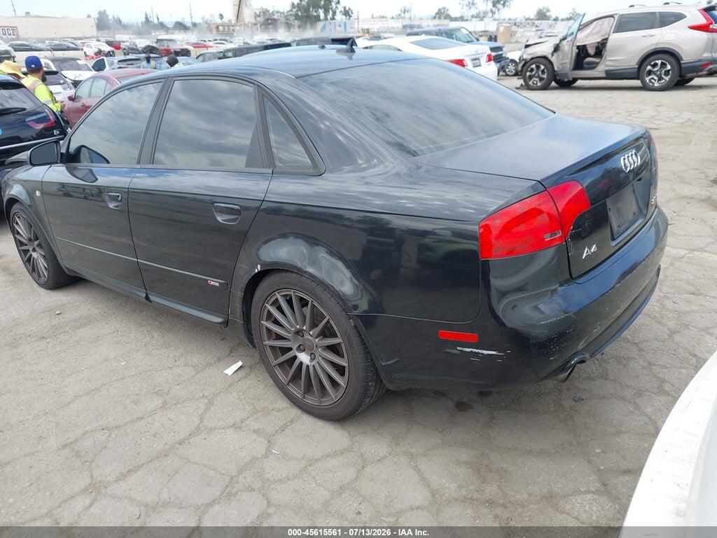 WAUEF78E48A144702 2008 AUDI A4 photo no. 3