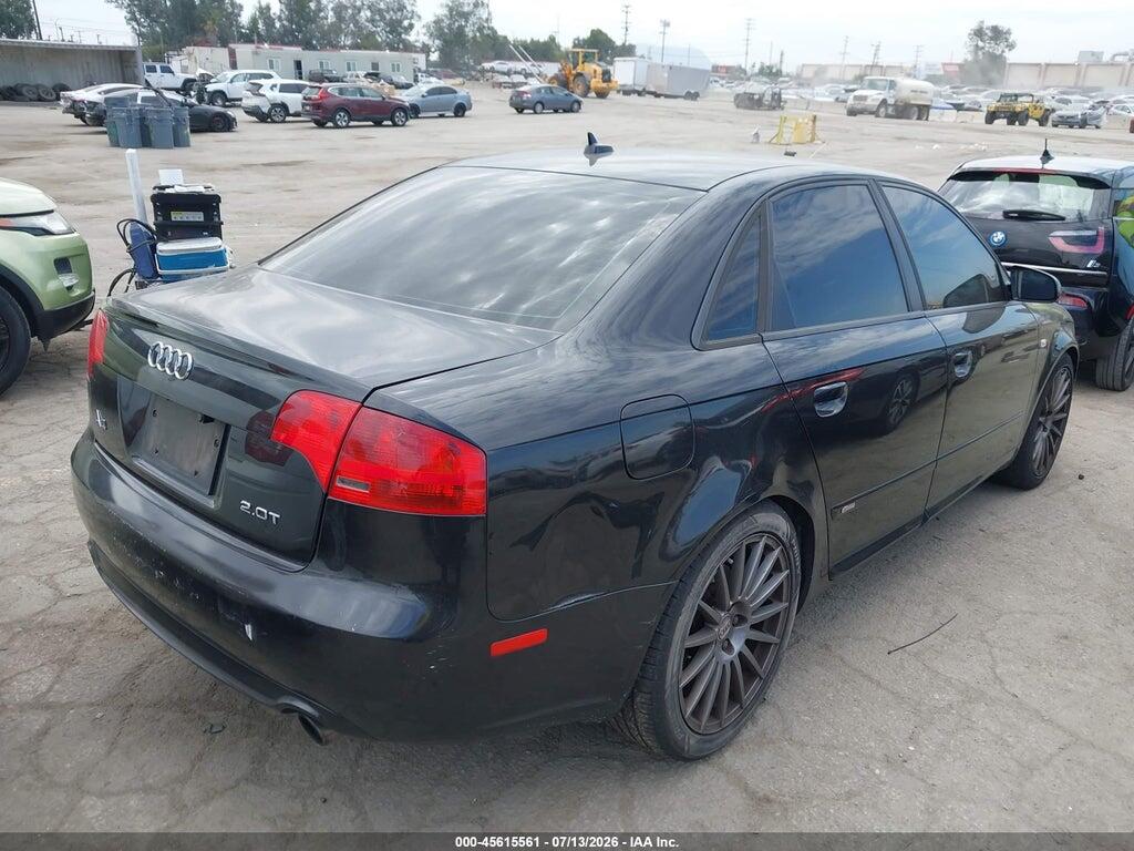 WAUEF78E48A144702 2008 AUDI A4 photo no. 4