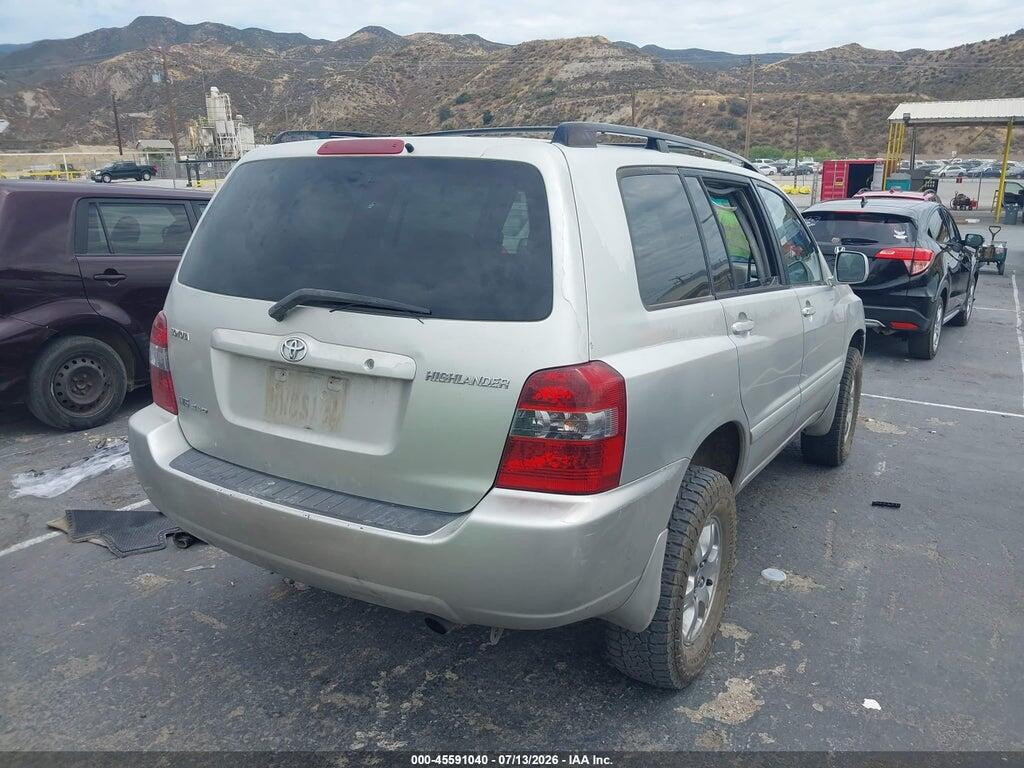 JTEEP21A360165467 2006 TOYOTA HIGHLANDER photo no. 4