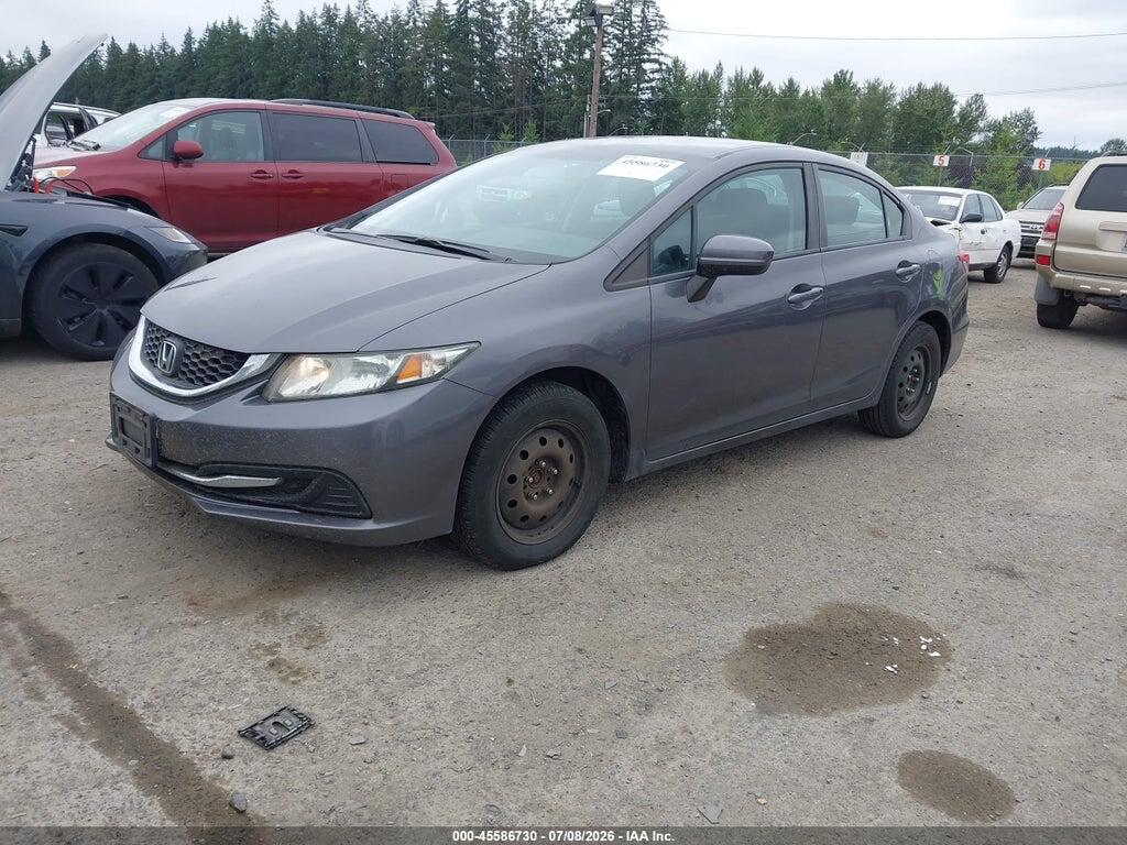 19XFB2F50EE238285 2014 HONDA CIVIC photo no. 2