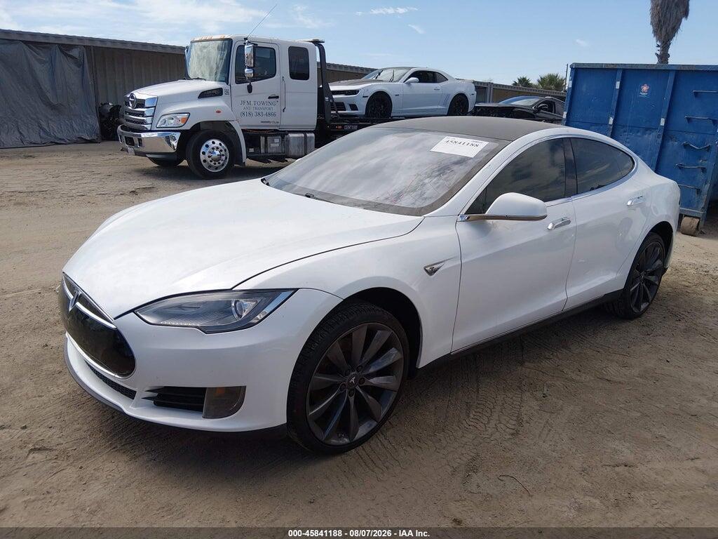 5YJSA1CN9DFP23016 2013 TESLA MODEL S photo no. 2