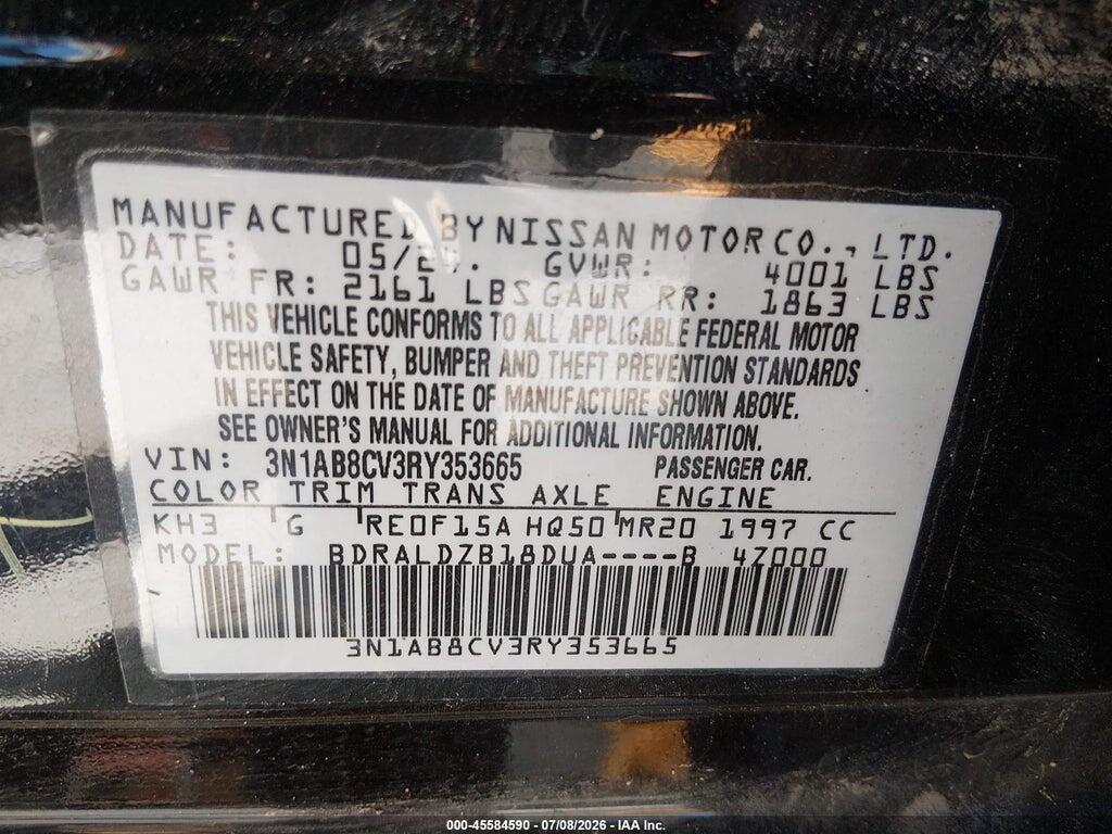 3N1AB8CV3RY353665 2024 NISSAN SENTRA photo no. 9