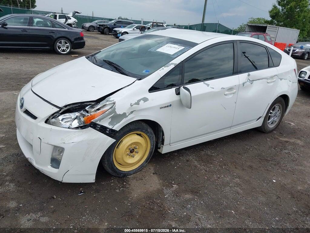 JTDKN3DU5A0109421 2010 TOYOTA PRIUS photo no. 2