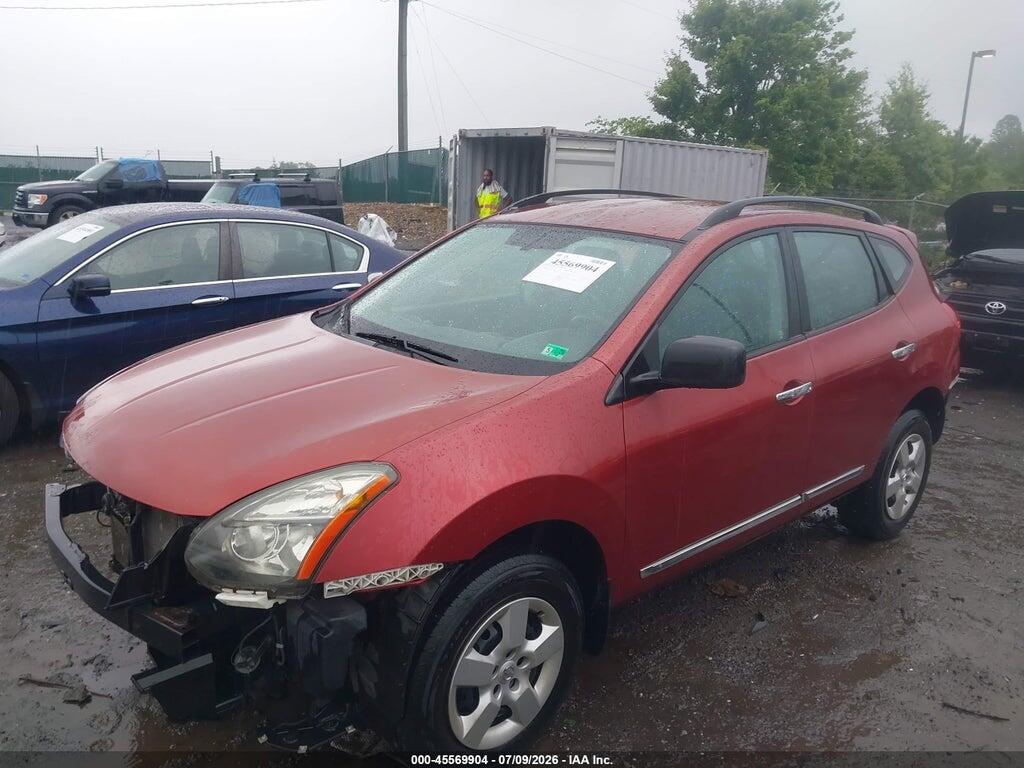 JN8AS5MV4EW709587 2014 NISSAN ROGUE SELECT photo no. 2