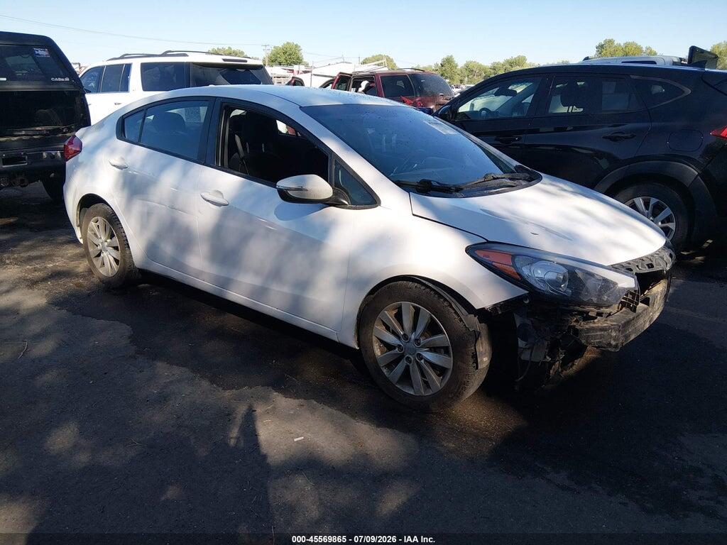 KNAFX4A69E5228473 2014 KIA FORTE photo no. 1