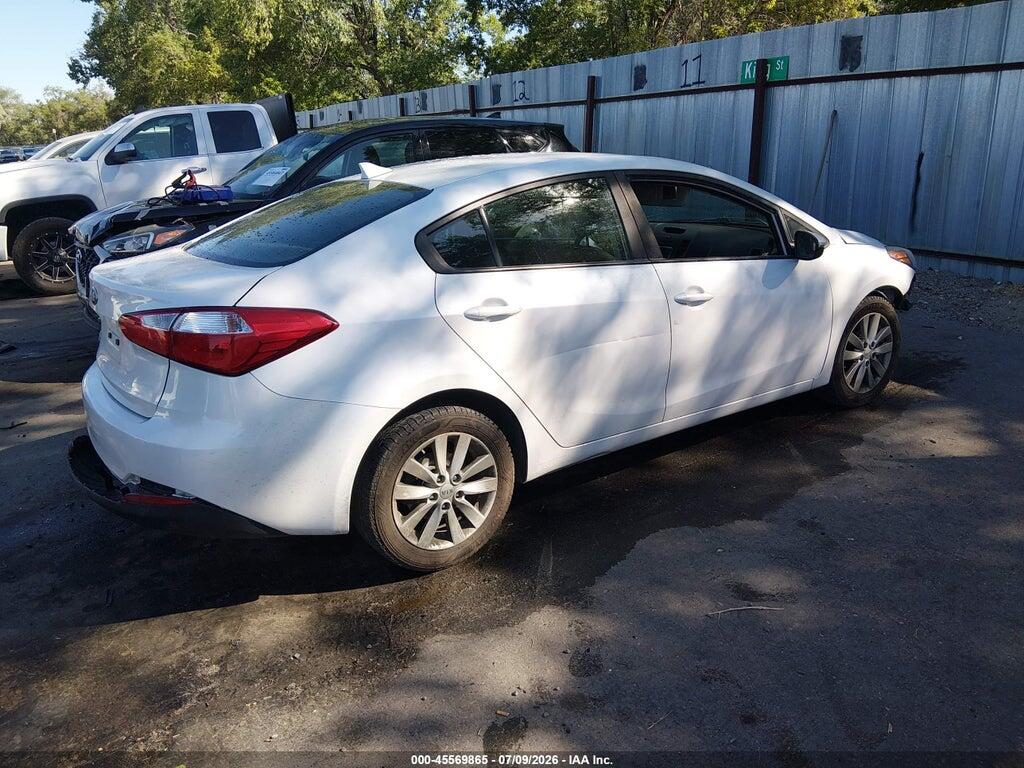 KNAFX4A69E5228473 2014 KIA FORTE photo no. 4