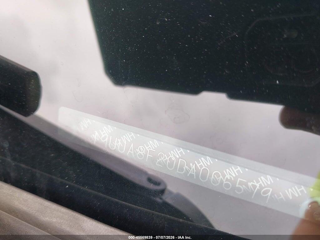19UUA8F20DA006579 2013 ACURA TL photo no. 9