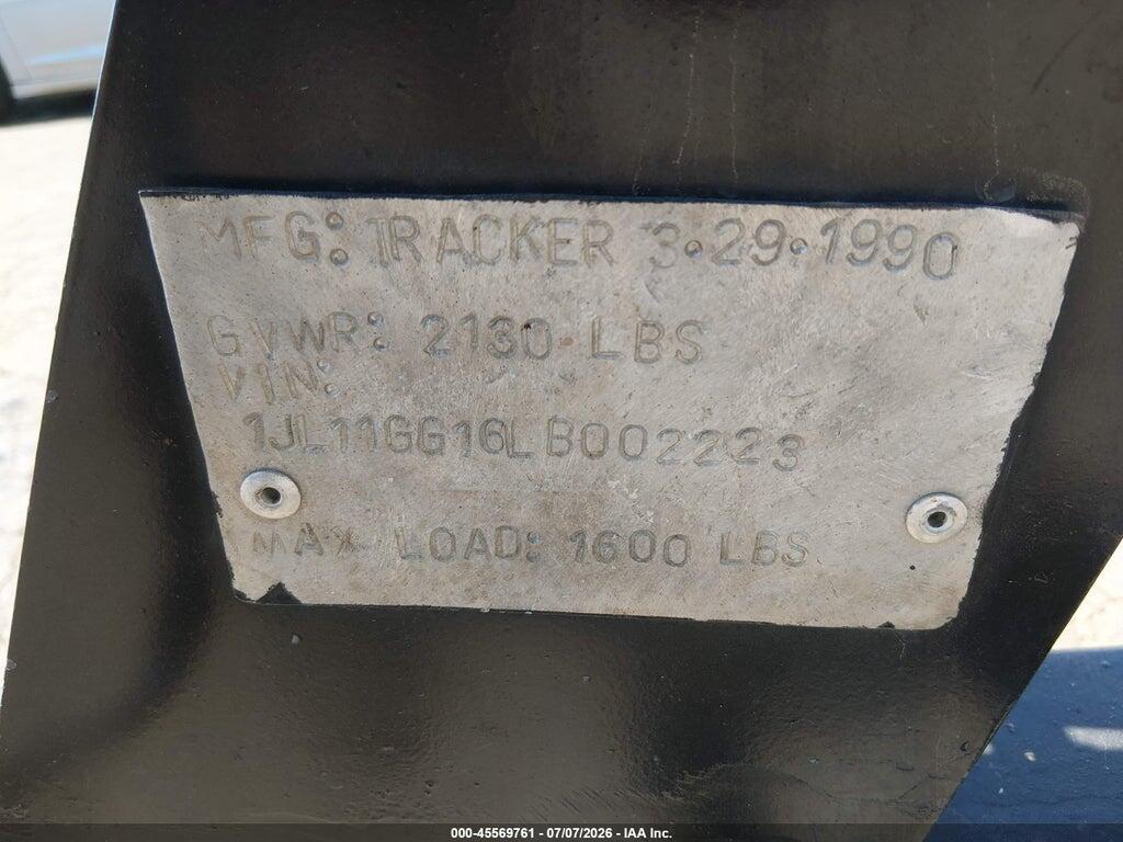 000000BUJ70775990 1993 TRACKER OTHER photo no. 11