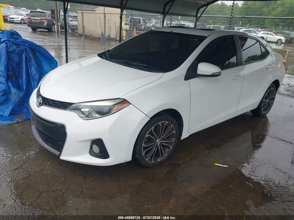 2T1BURHE8FC245287 2015 TOYOTA COROLLA photo no. 2