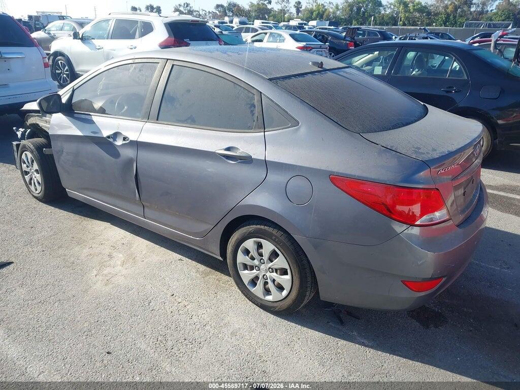 KMHCT4AE3GU092645 2016 HYUNDAI ACCENT photo no. 3