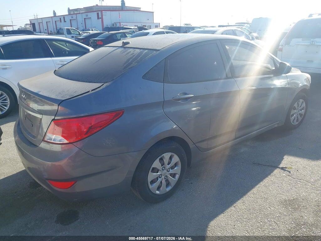 KMHCT4AE3GU092645 2016 HYUNDAI ACCENT photo no. 4