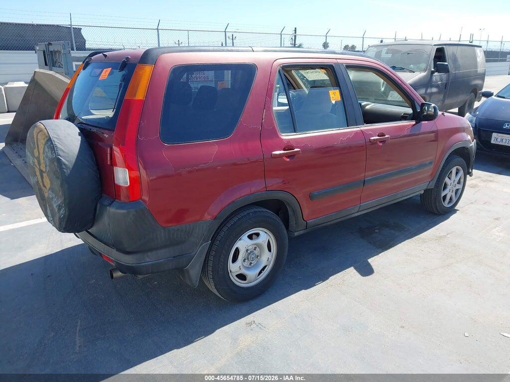 JHLRD68454C020662 2004 HONDA CR-V photo no. 4
