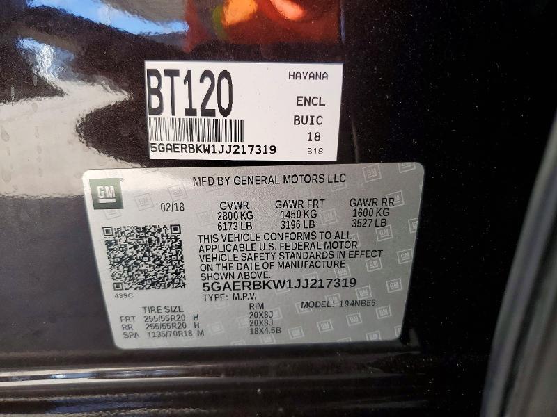 2018 BUICK ENCLAVE ESSENCE — Фото 13 из 13