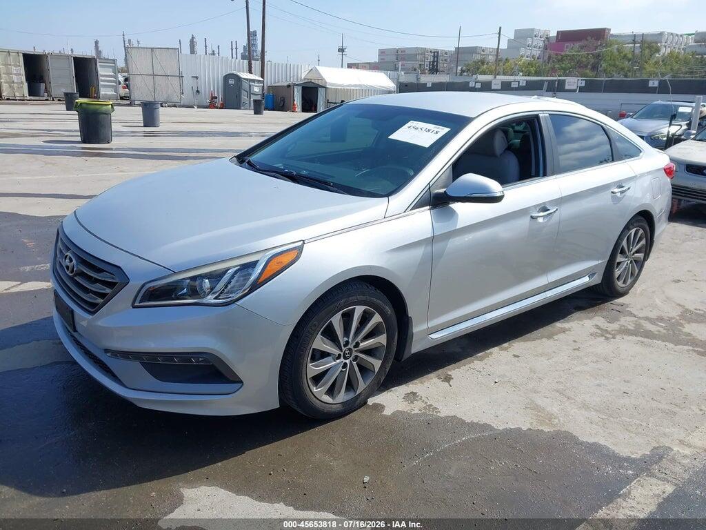 5NPE34AF2FH238905 2015 HYUNDAI SONATA photo no. 2