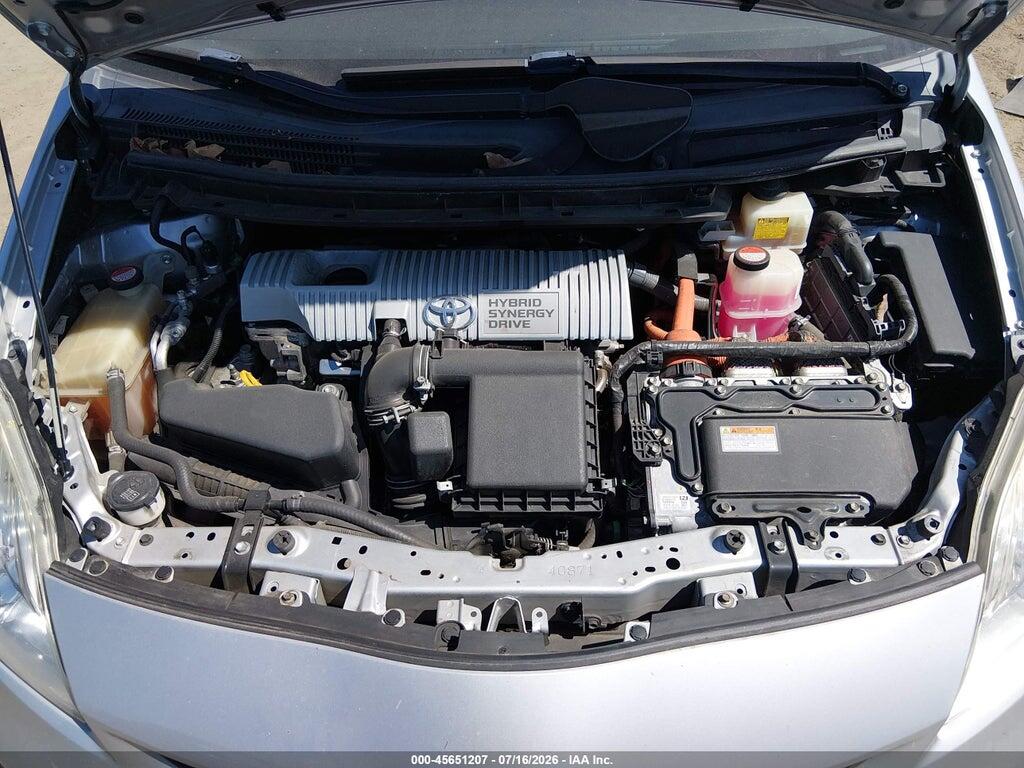 JTDKN3DU0E0382465 2014 TOYOTA PRIUS photo no. 10