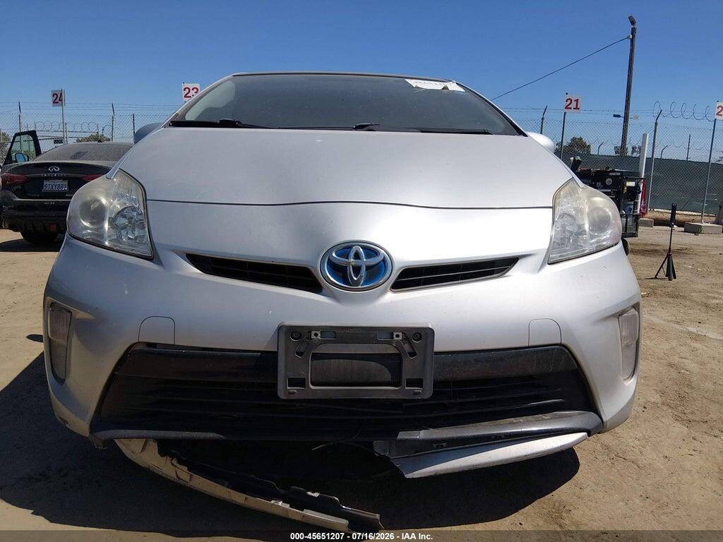 JTDKN3DU0E0382465 2014 TOYOTA PRIUS photo no. 6