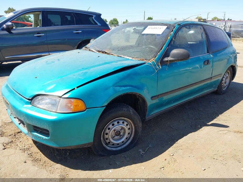 2HGEH2361PH512447 1993 HONDA CIVIC photo no. 2