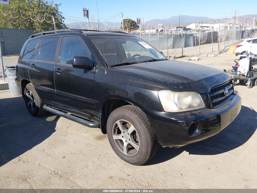 JTEGD21A730066874 2003 TOYOTA HIGHLANDER photo no. 1