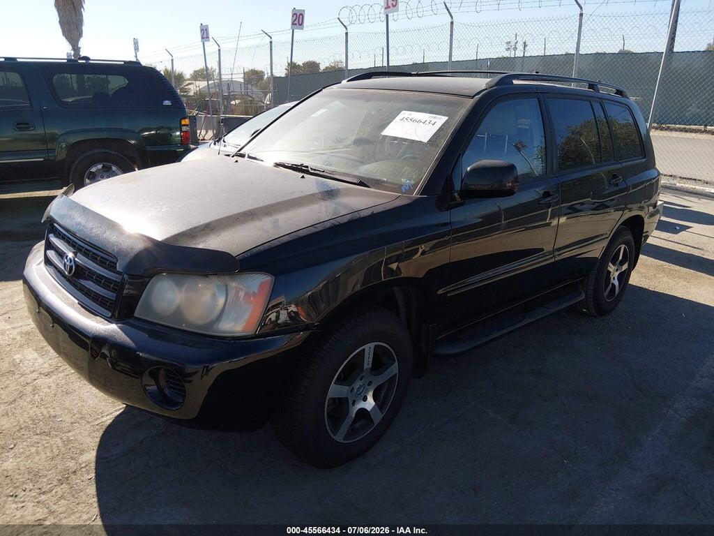 JTEGD21A730066874 2003 TOYOTA HIGHLANDER photo no. 2