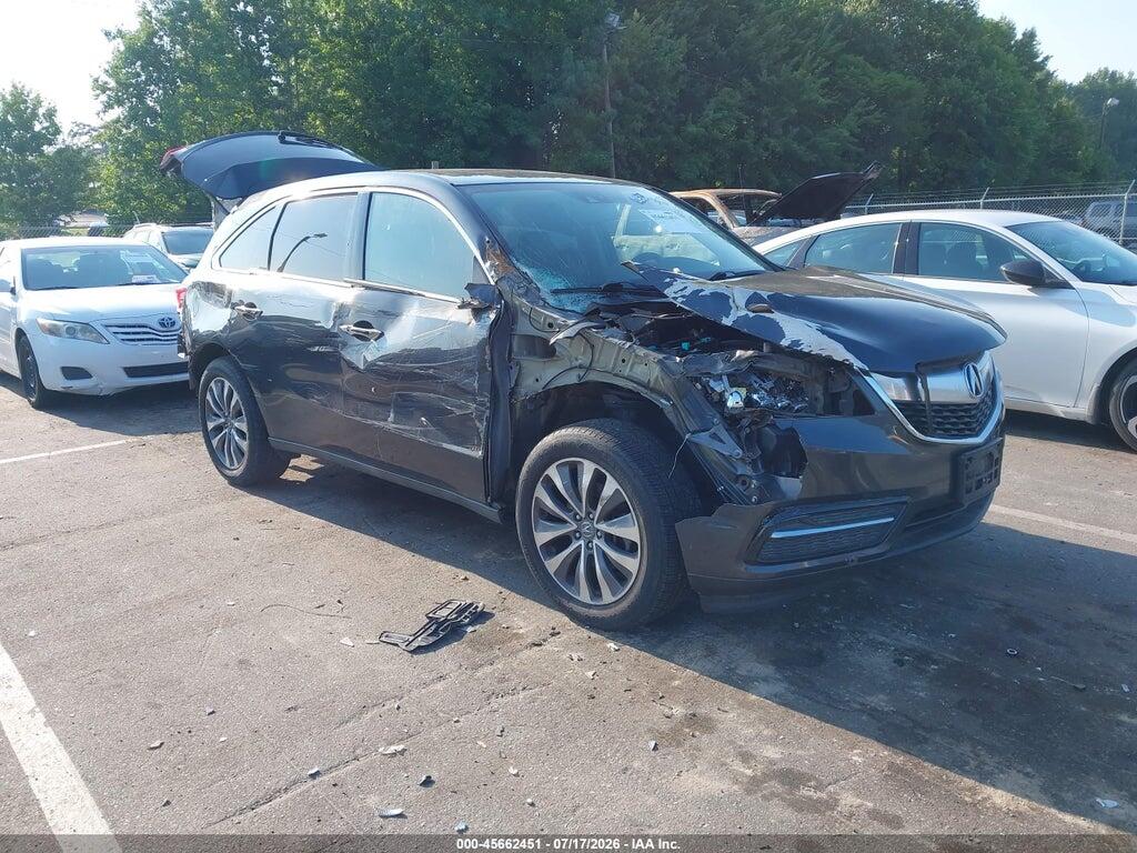 5FRYD4H45EB017602 2014 ACURA MDX photo no. 1