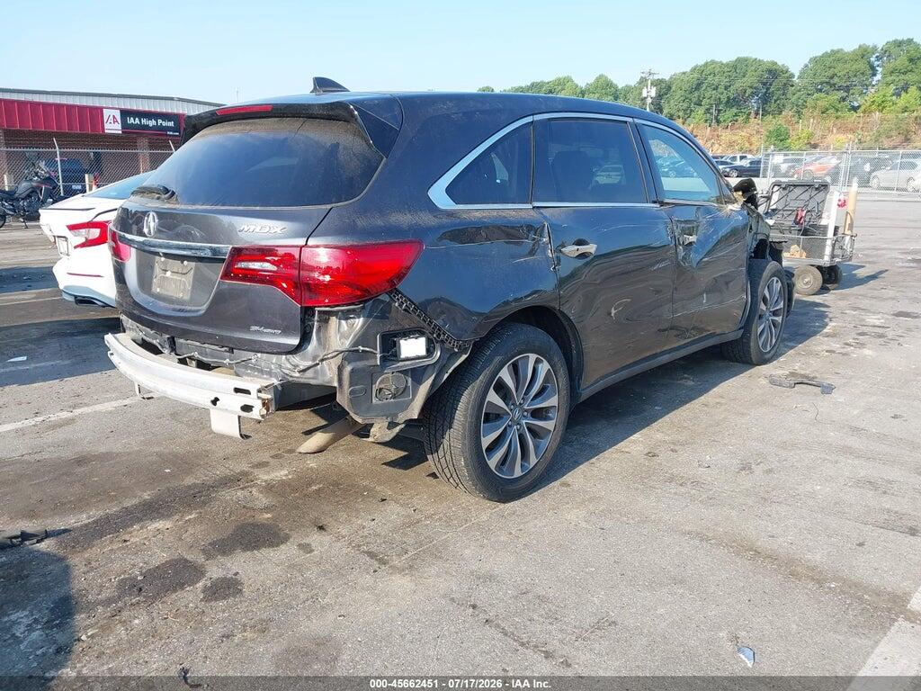 5FRYD4H45EB017602 2014 ACURA MDX photo no. 4