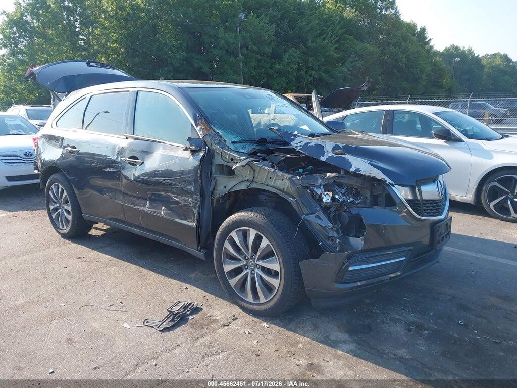 5FRYD4H45EB017602 2014 ACURA MDX photo no. 6