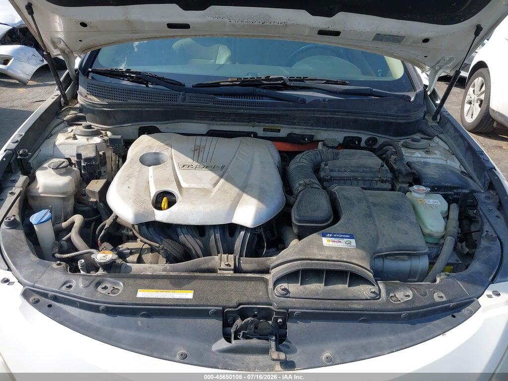 KMHEC4A48CA023137 2012 HYUNDAI SONATA HYBRID photo no. 10