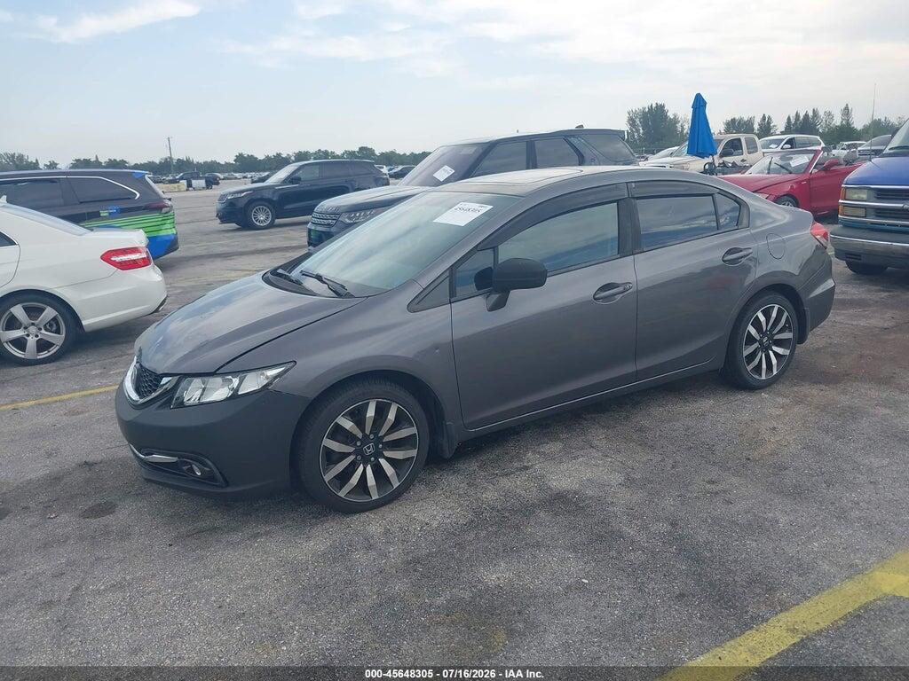 19XFB2F92FE030879 2015 HONDA CIVIC photo no. 2