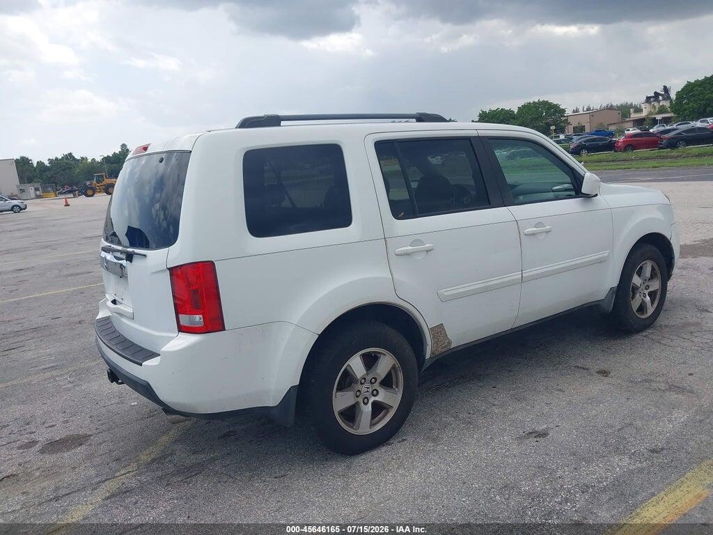 5FNYF38489B001227 2009 HONDA PILOT photo no. 4