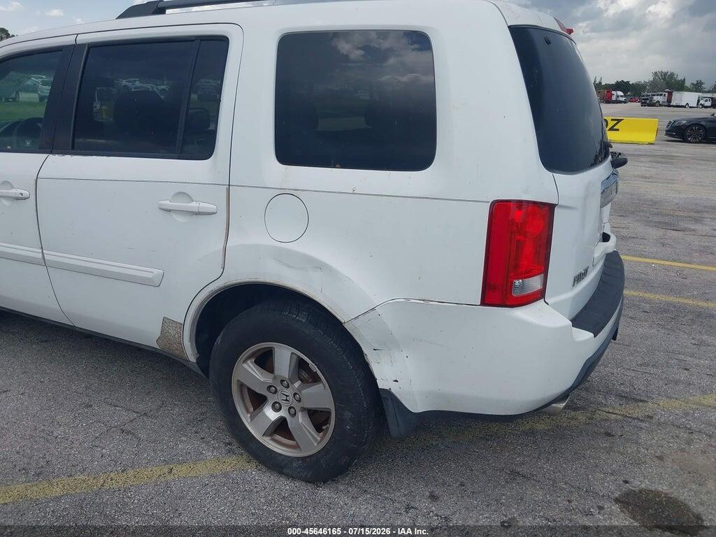 5FNYF38489B001227 2009 HONDA PILOT photo no. 6