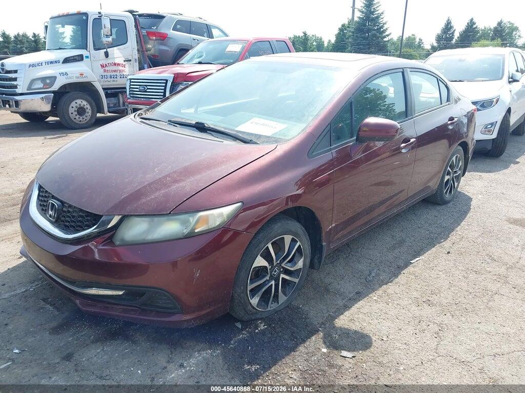 19XFB2F81FE028998 2015 HONDA CIVIC photo no. 2
