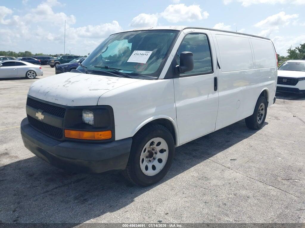 1GCSGAFX2C1103241 2012 CHEVROLET EXPRESS 1500 photo no. 2