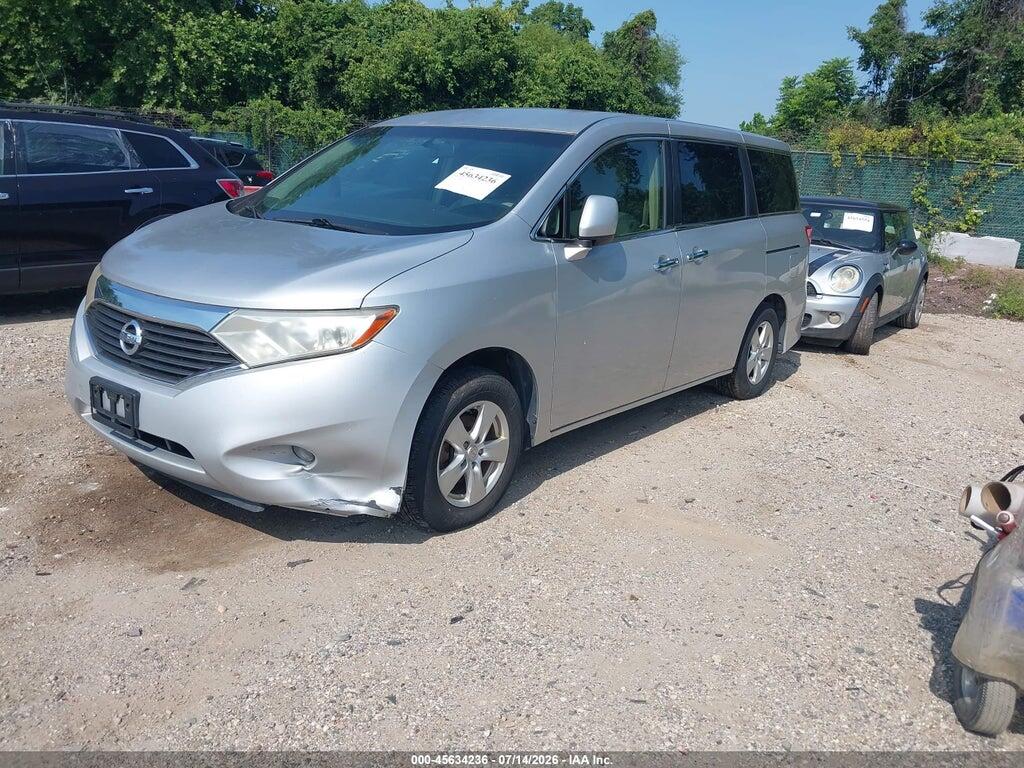 JN8AE2KP3D9062185 2013 NISSAN QUEST photo no. 2