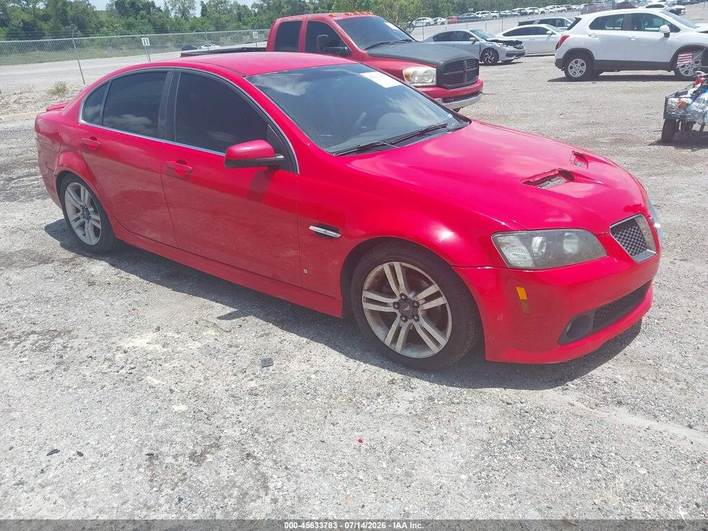 6G2ER57798L144403 2008 PONTIAC G8 photo no. 1
