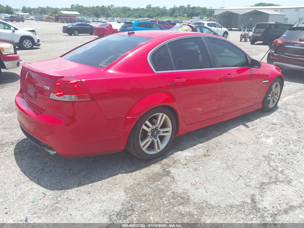 6G2ER57798L144403 2008 PONTIAC G8 photo no. 4