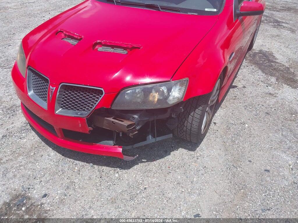 6G2ER57798L144403 2008 PONTIAC G8 photo no. 6