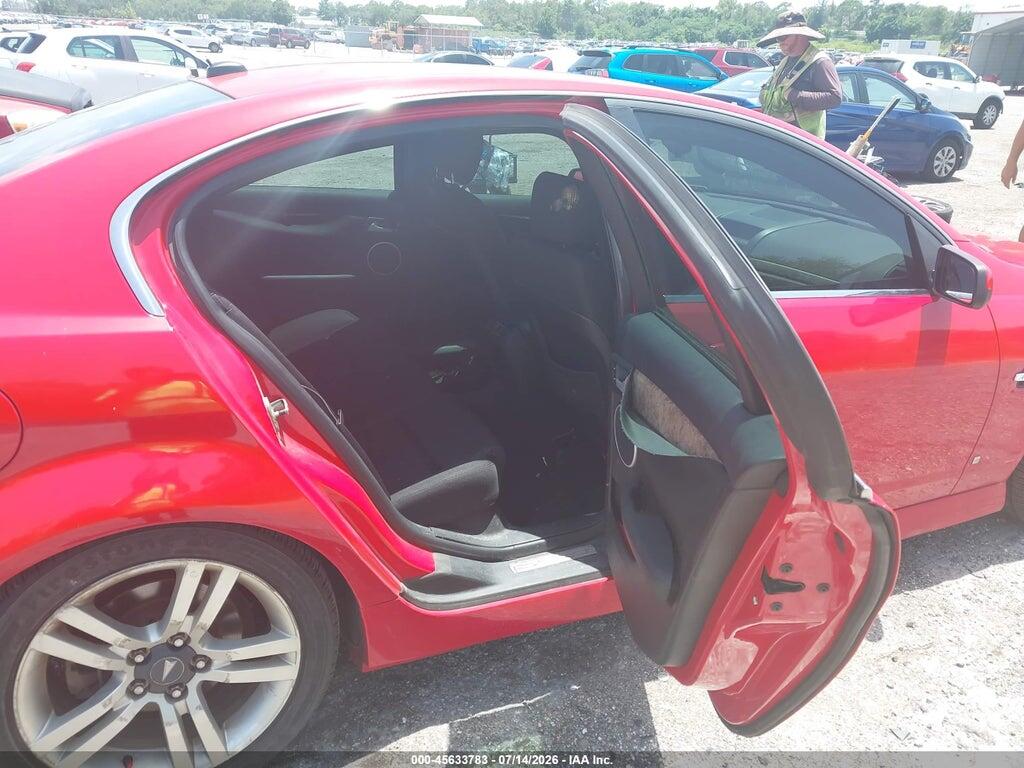 6G2ER57798L144403 2008 PONTIAC G8 photo no. 8