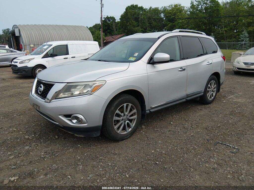 5N1AR2MM7EC721582 2014 NISSAN PATHFINDER photo no. 2