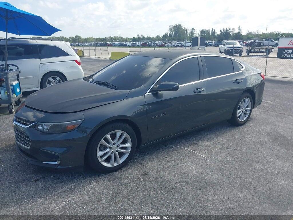 1G1ZD5ST2JF148917 2018 CHEVROLET MALIBU photo no. 2